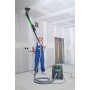 Drywall grinder with vacuglide system
