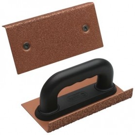 Angle sanding trowel