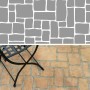 Stencil Pattern - OLD ENGLISH COBBLESTONE