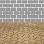 Sjabloonpatroon "Kleine Cobblestone" voor beton