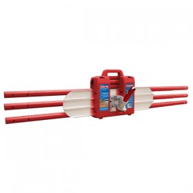 Bull Float Glättekelle 120cm mit Koffer – Magnesium Beton Glätter Set