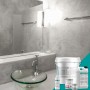 Microbeton - Doucheset 5 of 10 m2 - All-inclusive pakket