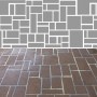 All-inclusive pakket met gestencild beton - Ashlar Slate