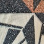 Windroos mal voor steentapijt – Decoratieve kompas vorm