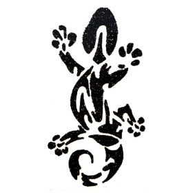 Stampo salamandra grande per resina drenante – Forma decorativa