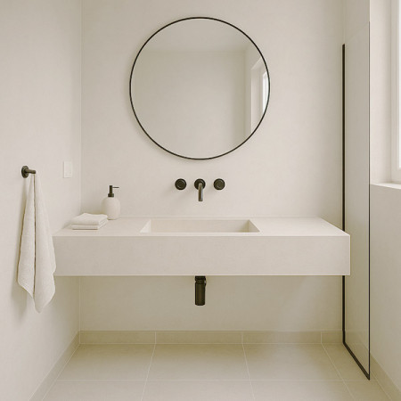 Kit completo de microcemento - Sala de baño - 5m² o 10m²