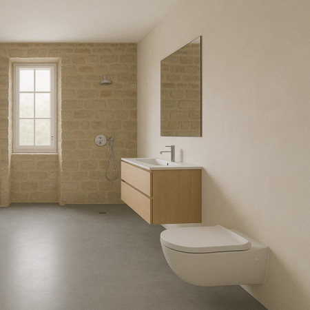 Doccia e bagno - Kit completo di calcestruzzo cerato -  5m² e 10m²