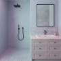 Complete microbetonset op oude tegels - Douche - 5 tot 10 m²