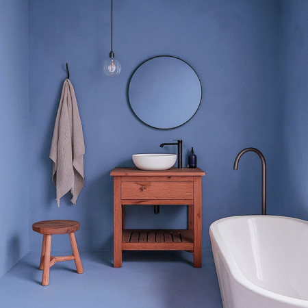 Kit completo de microcemento sobre baldosas antiguas - Baño - 5m², 10m²