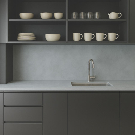 microcement kitchen