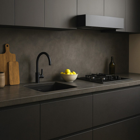 Kit completo microcemento sulle piastrelle - Cucina e piani di lavoro