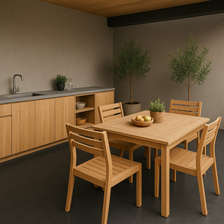 Microcemento - Paquete todo incluido para exteriores (terraza de la piscina, patio)
