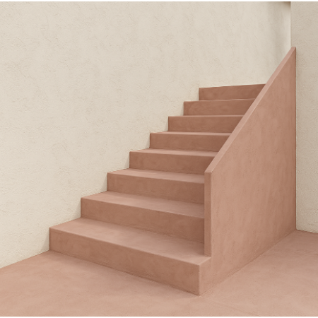 Kit completo de microcemento sobre baldosas antiguas - Escaleras - 5m², 10m²