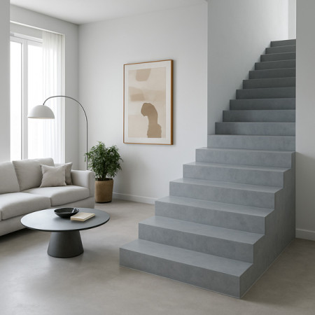 Kit completo de microcemento - Escalera - 10m²