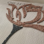 Bloem mal voor steentapijt | Decoratieve mal harsgebonden grind