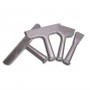 Set of 4 Aluminium Chisels