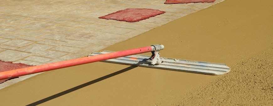 Tools for decorative concrete