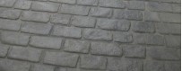 A large choice of patterns for cobblestone stamped concrete