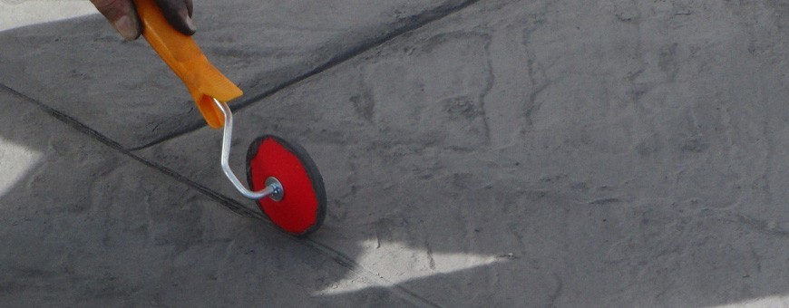 Accessoires voor gestempeld beton