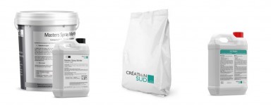 Stenciled concrete products